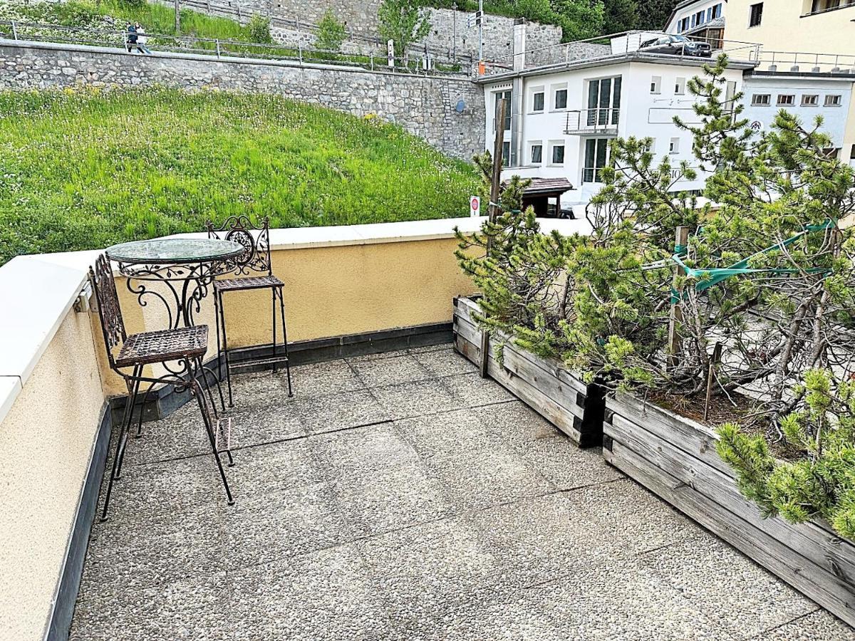Appartement Kleines Juwel, Zentral, Mit Garage Und Pool - Cb102 à Saint-Moritz Extérieur photo