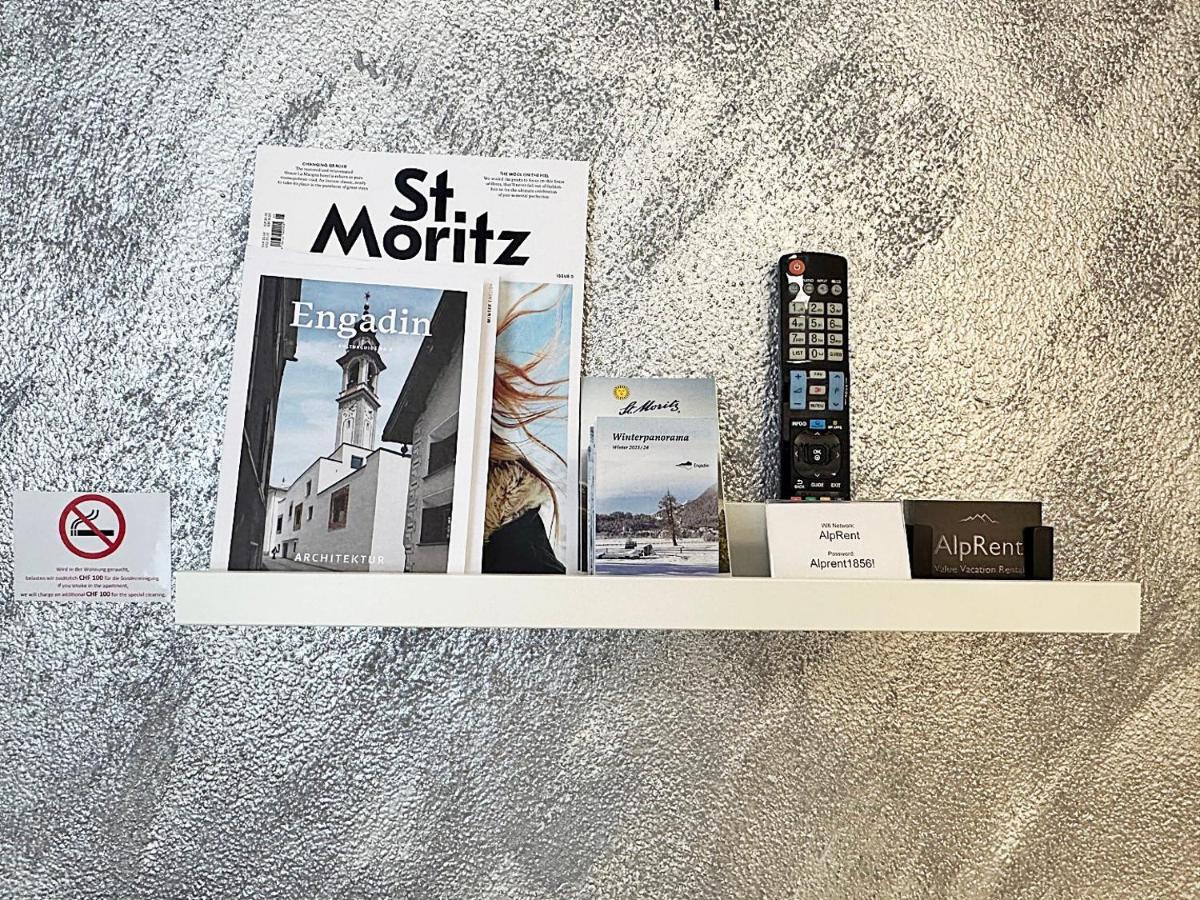 Appartement Kleines Juwel, Zentral, Mit Garage Und Pool - Cb102 à Saint-Moritz Extérieur photo