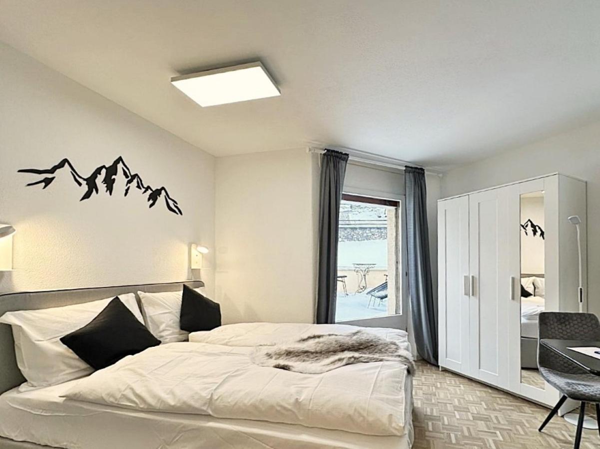 Appartement Kleines Juwel, Zentral, Mit Garage Und Pool - Cb102 à Saint-Moritz Extérieur photo